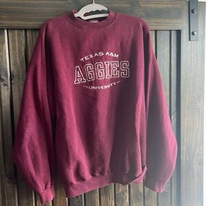 Vintage A&M crewneck with embroidered logo
